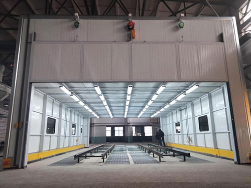 經(jīng)緯智能紡織移動(dòng)噴漆房項(xiàng)目